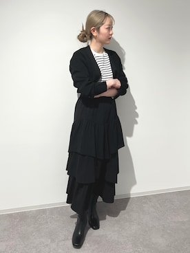 RINAさん（レディース・160cm）の冬コーディネート