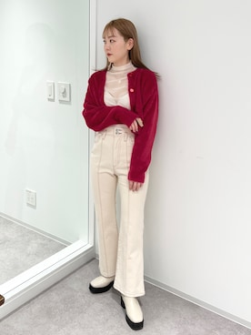 RINAさん（レディース・160cm）の冬コーディネート
