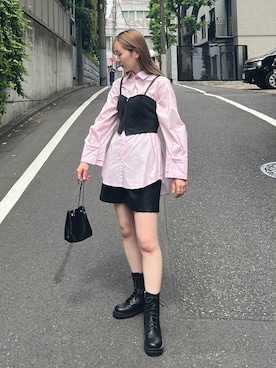 「Coming soon…」｜「アイテム（ブーツ）」を使った、RINAさん（レディース・160cm）の夏コーディネート