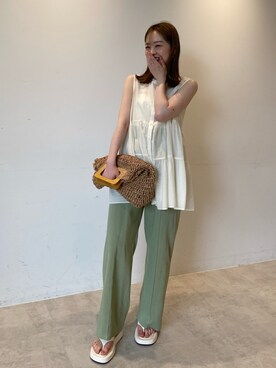 RINAさん(レディース・160cm)の夏コーディネート