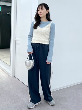 RINAさん（レディース・160cm）の冬コーディネート