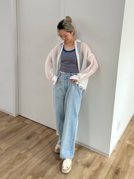 RINAさん（レディース・160cm）の夏コーディネート