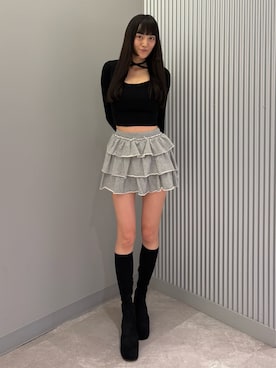 中村樹李亜さん（骨格ナチュラル・レディース・175cm）の秋コーディネート