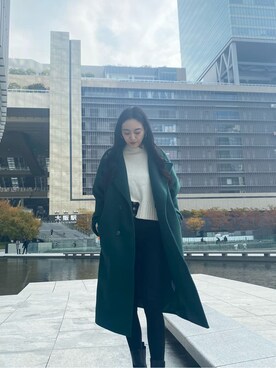 中村樹李亜さん(レディース・175cm)の秋コーディネート