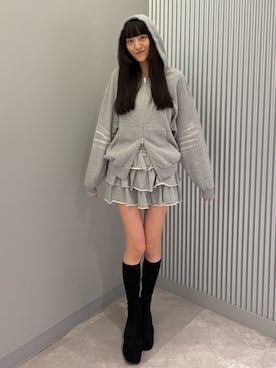 中村樹李亜さん（骨格ナチュラル・レディース・175cm）の秋コーディネート