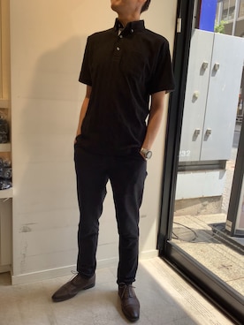 「アイテム（スーツパンツ）」を使った、BRICK HOUSE シャツ工房 新橋店さん（メンズ・178cm）の夏コーディネート