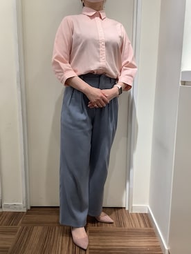 BRICK HOUSE シャツ工房 新橋店さん（レディース・158cm）の夏コーディネート