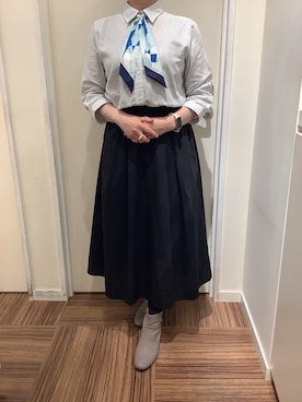 BRICK HOUSE シャツ工房 新橋店さん（レディース・158cm）の春コーディネート