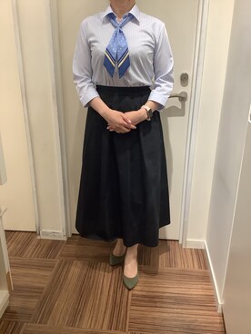 BRICK HOUSE シャツ工房 新橋店さん(レディース・158cm)の夏コーディネート