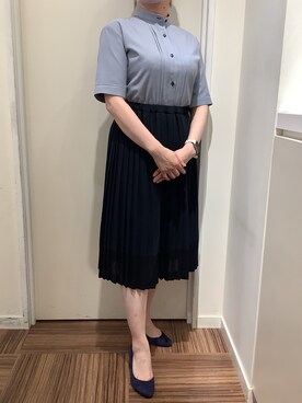 BRICK HOUSE シャツ工房 新橋店さん(レディース・158cm)の夏コーディネート