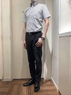 BRICK HOUSE シャツ工房 新橋店さん（メンズ・185cm）の夏コーディネート