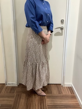 BRICK HOUSE シャツ工房 新橋店さん（レディース・159cm）の夏コーディネート