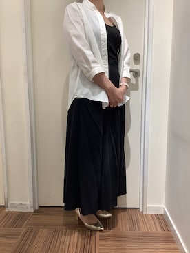 BRICK HOUSE シャツ工房 新橋店さん（レディース・159cm）の夏コーディネート