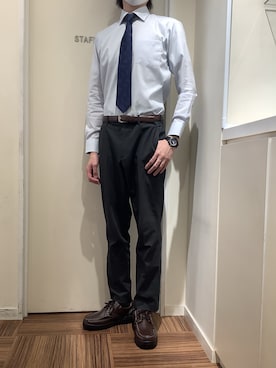 BRICK HOUSE シャツ工房 新橋店さん（メンズ・185cm）の春コーディネート