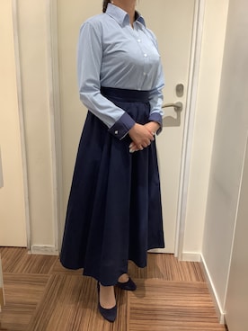 BRICK HOUSE シャツ工房 新橋店さん(レディース・158cm)の秋コーディネート