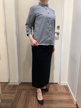 BRICK HOUSE シャツ工房 新橋店さん（レディース・158cm）の春コーディネート