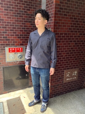 BRICK HOUSE シャツ工房 新橋店さん（メンズ・169cm）の夏コーディネート