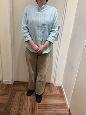 BRICK HOUSE シャツ工房 新橋店さん（レディース・160cm）の夏コーディネート