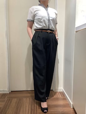 BRICK HOUSE シャツ工房 新橋店さん(レディース・158cm)の夏コーディネート