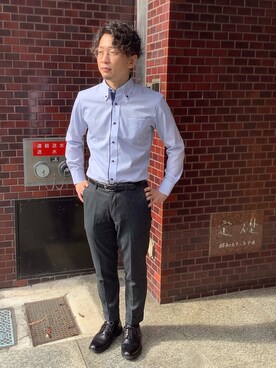BRICK HOUSE シャツ工房 新橋店さん（メンズ・169cm）の秋コーディネート