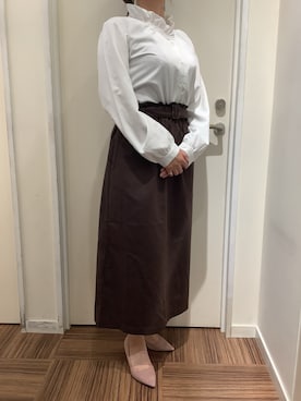 BRICK HOUSE シャツ工房 新橋店さん(レディース・158cm)の秋コーディネート