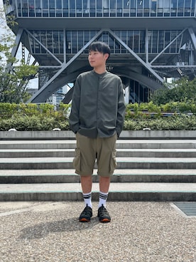 「WILD THINGS（ワイルドシングス）のアイテム」を使った、yuseさん（メンズ・173cm）の夏コーディネート