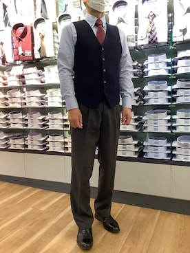 BRICK HOUSE by Tokyo Shirts 名古屋地下街サンロード店さんのコーディネート