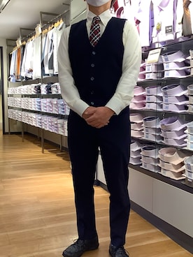 BRICK HOUSE by Tokyo Shirts 名古屋地下街サンロード店さんのコーディネート