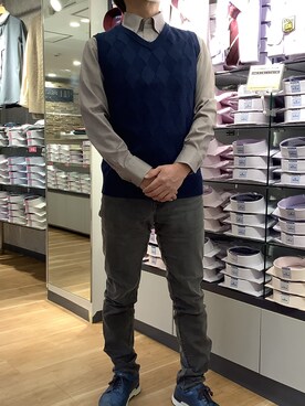 BRICK HOUSE by Tokyo Shirts 名古屋地下街サンロード店さんのコーディネート