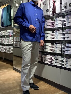 BRICK HOUSE by Tokyo Shirts 名古屋地下街サンロード店さんのコーディネート