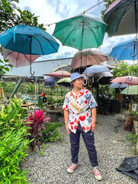 譚佳さんのコーディネート