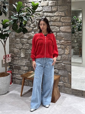 「HEREIAM（ヘレイアム）のアイテム」を使った、bfyucaさん（レディース・161cm）の春コーディネート