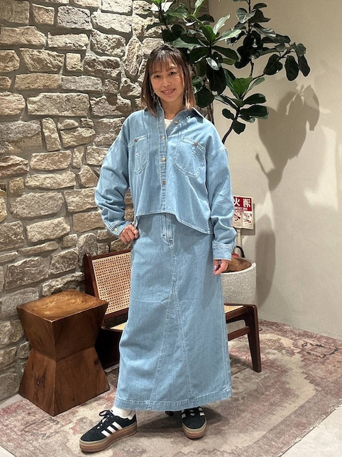 Lee リー　デニム　ジャンパースカート　ワンピースBAYFLOW 楽天市場】【SALE／20%OFF】(W)LEE/ジャンスカ BAYFLOW