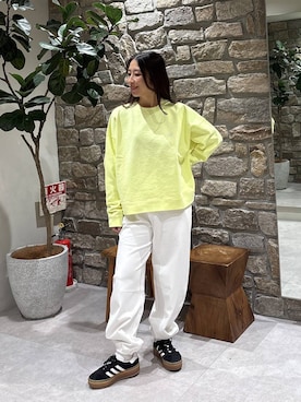 「HEREIAM（ヘレイアム）のアイテム」を使った、bfyucaさん（レディース・161cm）の冬コーディネート