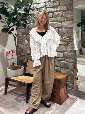 「アイテム（インナーウェア/肌着）」を使った、bfyucaさん（レディース・161cm・40代）の夏コーディネート