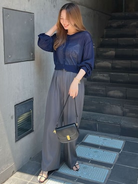 「ABYS（アビス）のアイテム」を使った、Seriさん（レディース・163cm）の夏コーディネート