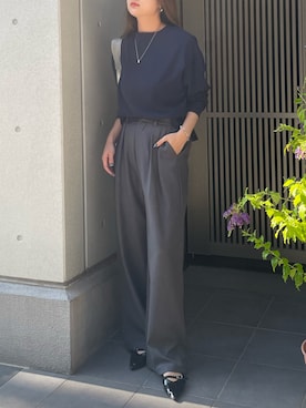 「ABYS（アビス）のアイテム」を使った、Seriさん（レディース・163cm）の夏コーディネート