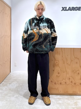 「アイテム（ナイロンジャケット）」を使った、issaさん（メンズ・186cm・20代）の秋コーディネート