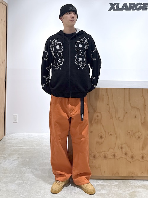洋服 XLARGE｜CONTRAST STITCH PULLOVER HOODED SWEATSHIRT | Rakuten