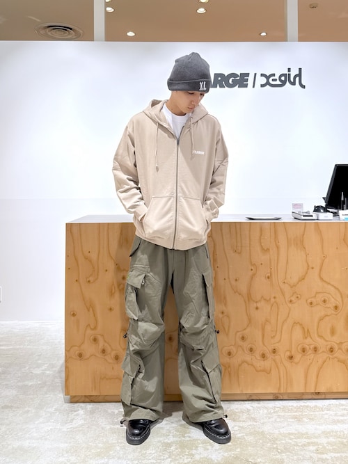 SLANTED OG ZIP HOODED SWEATSHIRT