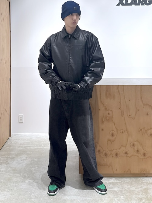 XLARGE×DexFilmz FAUX LEATHER JACKET（その他アウター）｜XLARGE