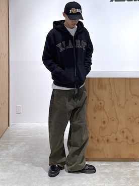 issaさん（メンズ・186cm）の冬コーディネート