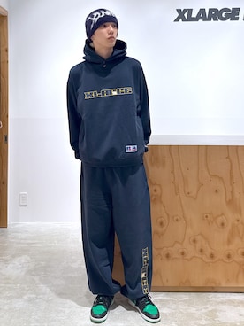 「アイテム（ニットキャップ/ビーニー）」を使った、issaさん（メンズ・186cm・20代）の秋コーディネート