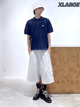 issaさん（メンズ・186cm）の夏コーディネート