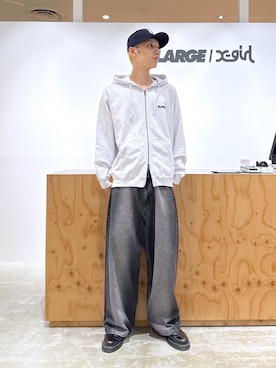 「アイテム（キャップ）」を使った、issaさん（メンズ・186cm）の夏コーディネート