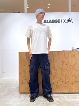 「アイテム（Tシャツ/カットソー）」を使った、issaさん（メンズ・186cm）の夏コーディネート