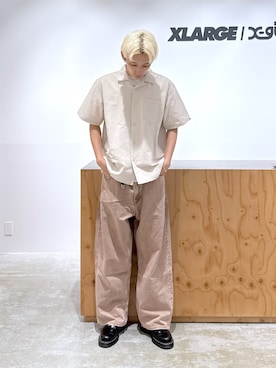 「アイテム（キーホルダー）」を使った、issaさん（メンズ・186cm）の夏コーディネート