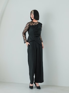 「Callarus（カラルス）のアイテム」を使った、Maoさん（レディース・165cm）の春コーディネート