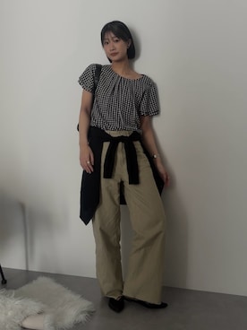 Maoさん（レディース・165cm）の春コーディネート