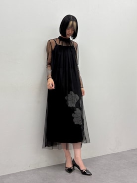 「Callarus（カラルス）のアイテム」を使った、Maoさん（レディース・165cm）の春コーディネート